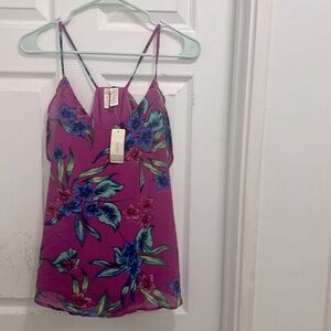 NWT Japna ruffle tank size medium